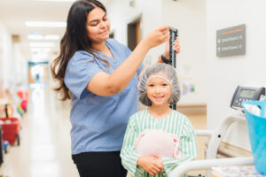 Isabelle and Nurse, Child Life Program